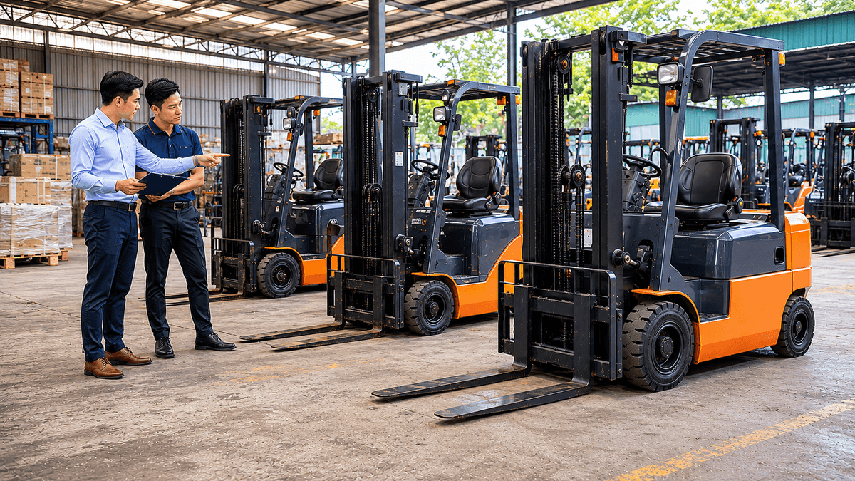 Giá Xe Nâng Điện Cũ TPHCM: Mức Tham Khảo Theo Dòng 1.5-2.5 Tấn