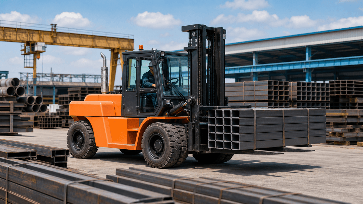 Xe Nâng Dầu 7 Tấn Dùng Cho Ngành Nào? 5 Bối Cảnh Vận Hành Phổ Biến