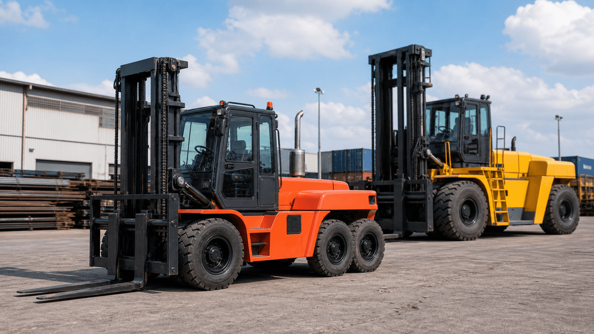 Xe Nâng Dầu 7 Tấn Và 10 Tấn: Nên Chọn Mốc Nào Cho Hàng Nặng?