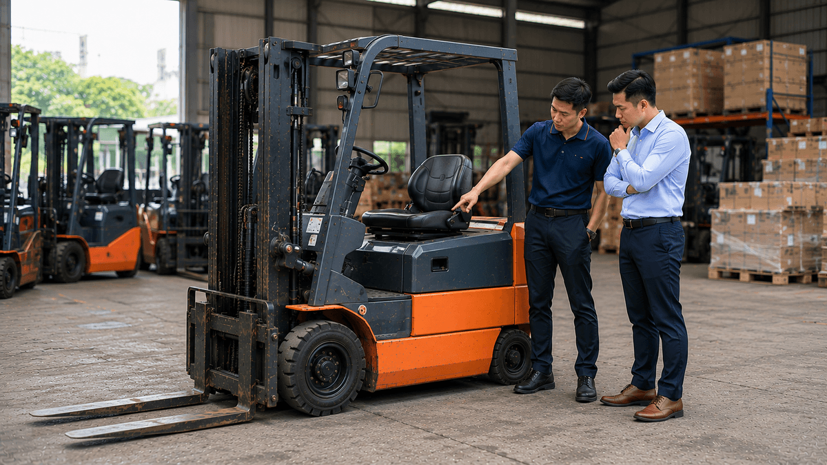 Xe Nâng Điện Nhật Bãi TPHCM Có Đáng Mua Không?