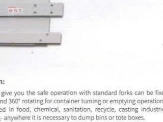 Càng xoay 360 độ - Rotator J-series, Model: XZ22J-A1, - 2